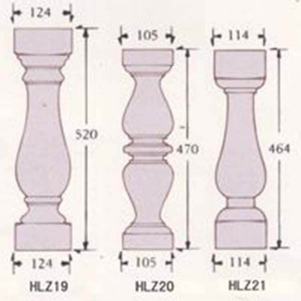 护栏柱